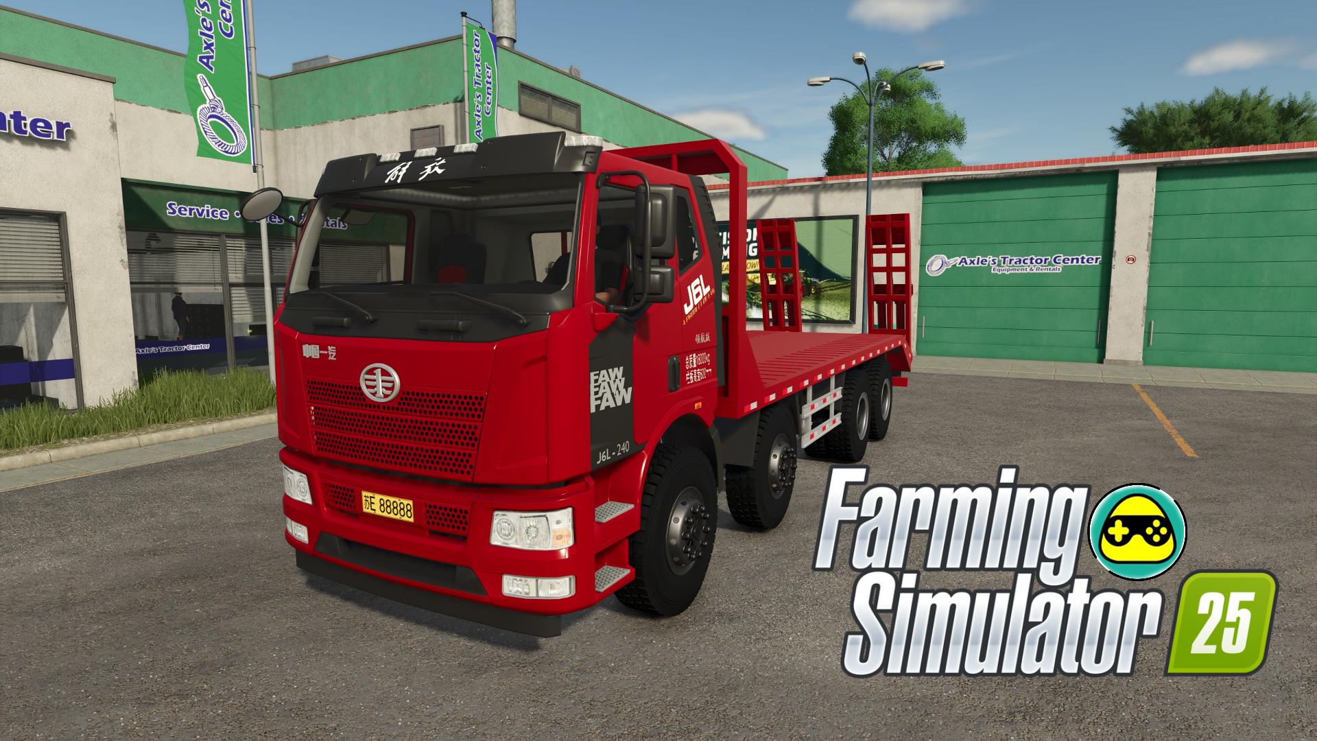 解放 J6L 8X4 清障车 国产卡车模组 v1.0