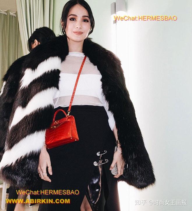 菲律宾女明星heart evangelista(哈特·伊万格丽斯塔)的爱马仕包包