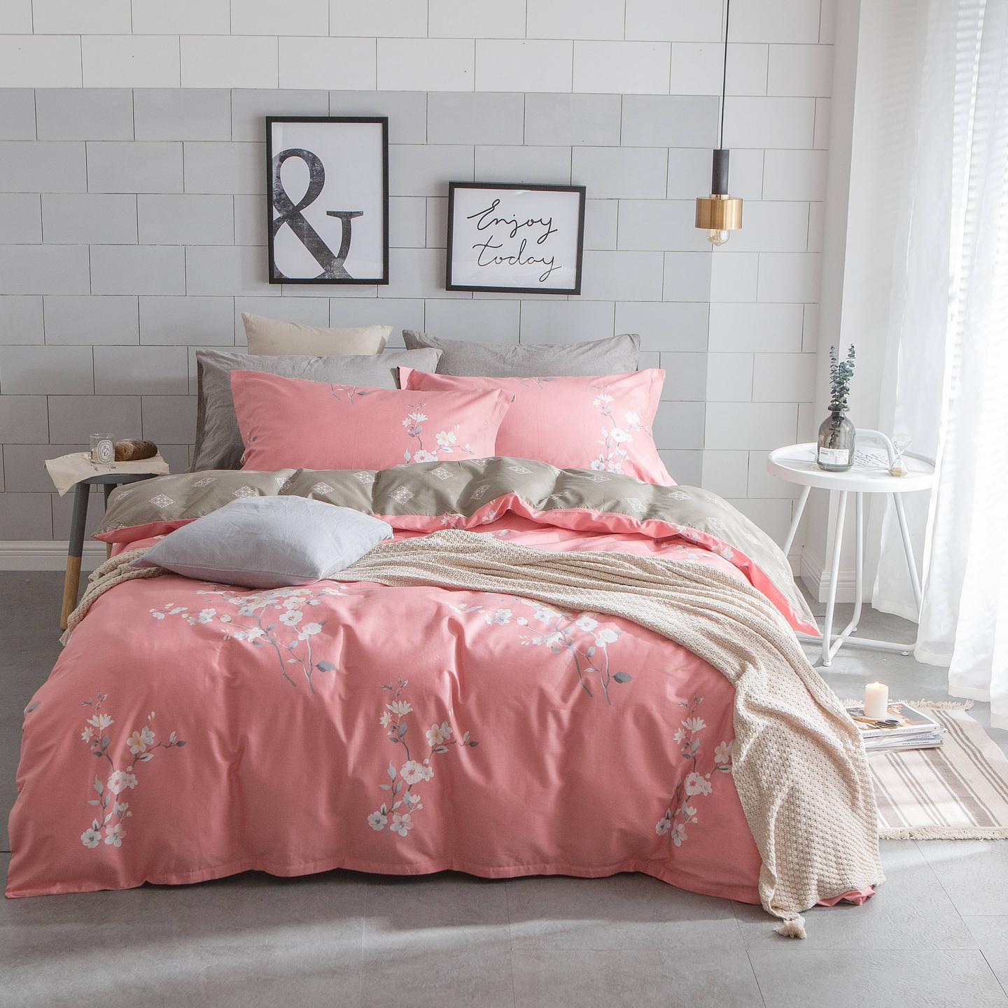 罗莱家纺现代全棉纯棉卧室床品套件_设计素材库免费下载-美间设计