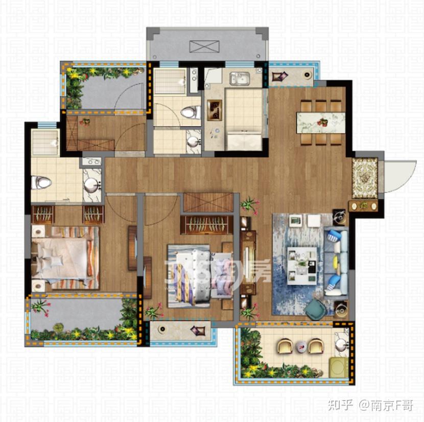 户型设计“偷面积”重出江湖，这也是市场周期运动信号 - 知乎