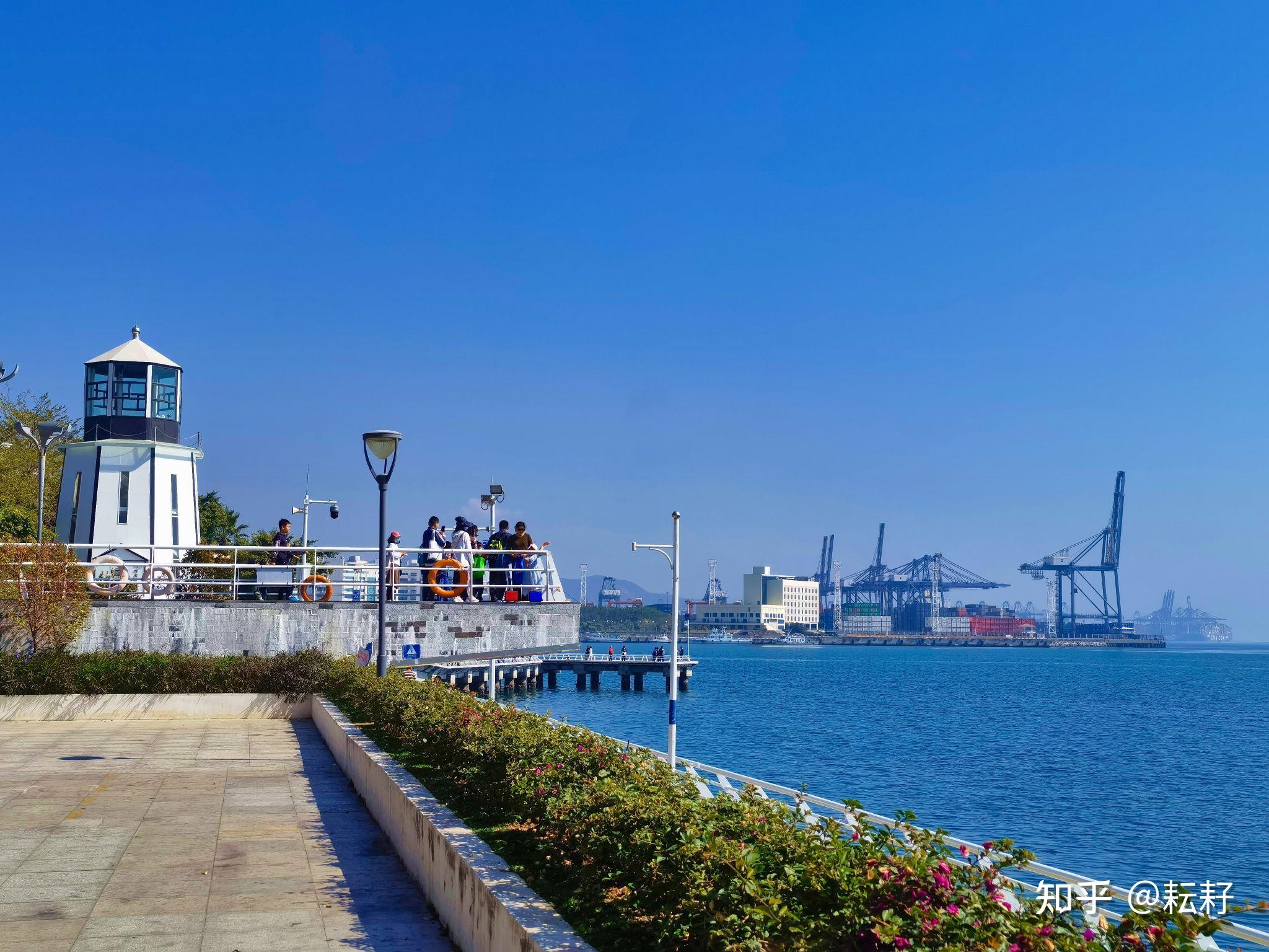 5公里的深圳盐田海滨栈道(沙头角段).让它使我的旅途芬芳相陪.