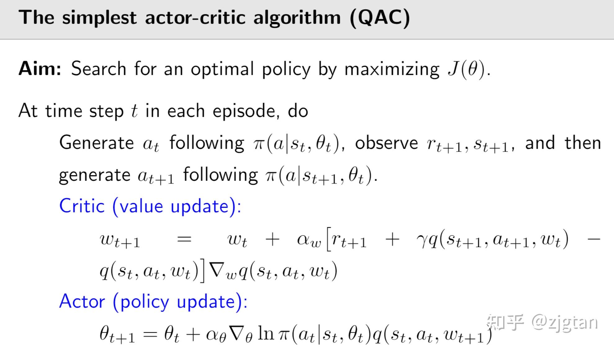 Policy gradient 