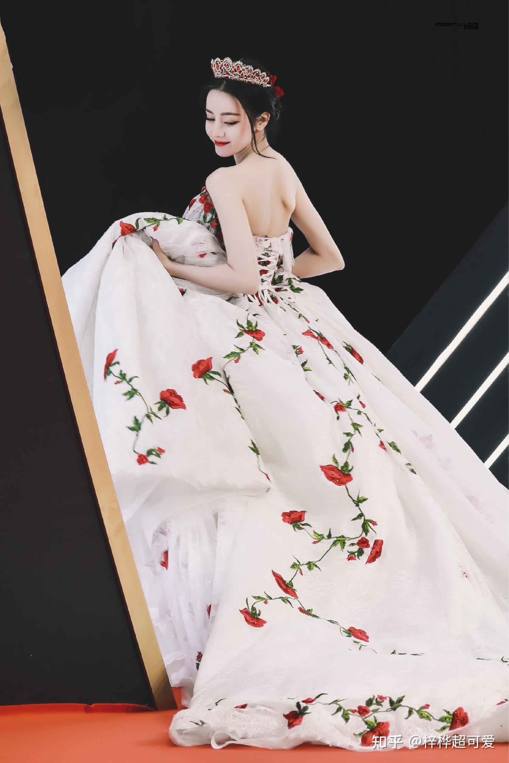 为什么迪丽热巴红毯照那么好看