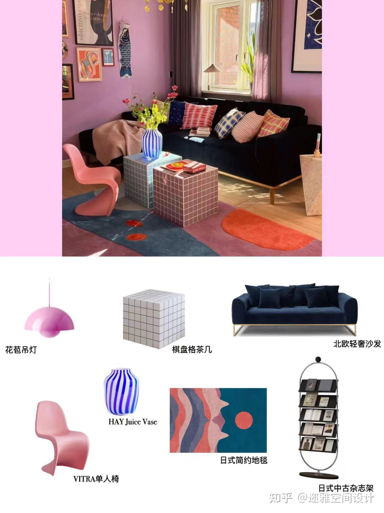 空间设计 | 多巴胺色彩融入装修️🧡 - 知乎