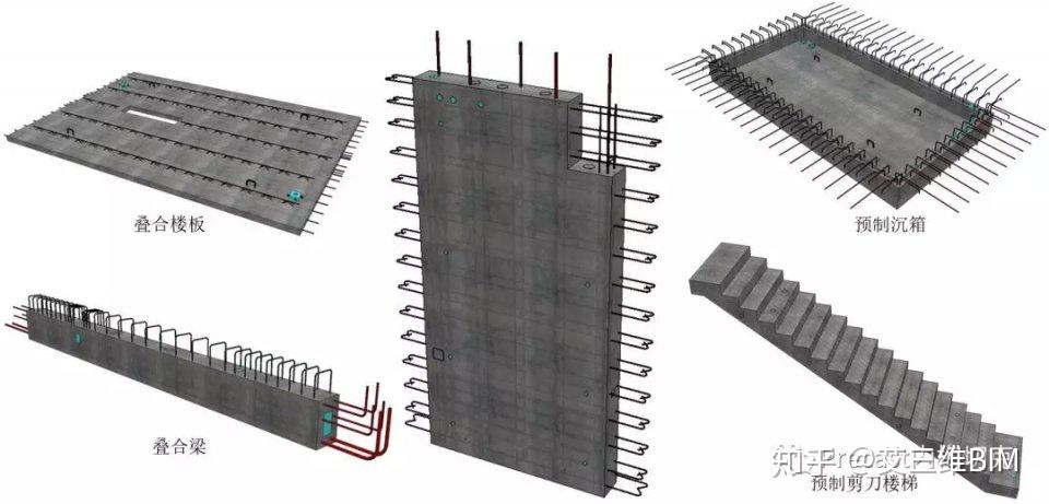 裝配式建築pc構件高效bim正向設計金科集美天辰項目艾三維bim分享