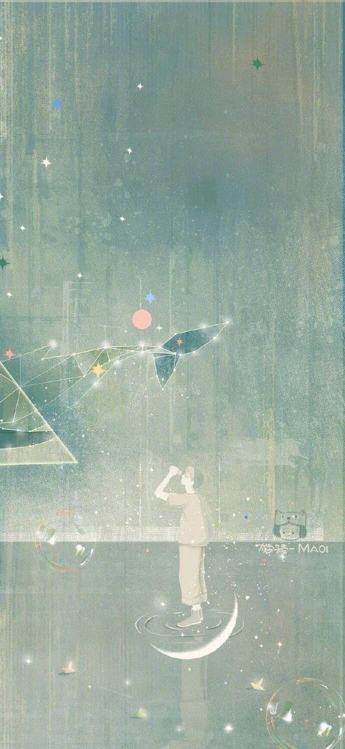 超级好看的绿色系壁纸,在这呢!护眼壁纸(绿色系列的壁纸)