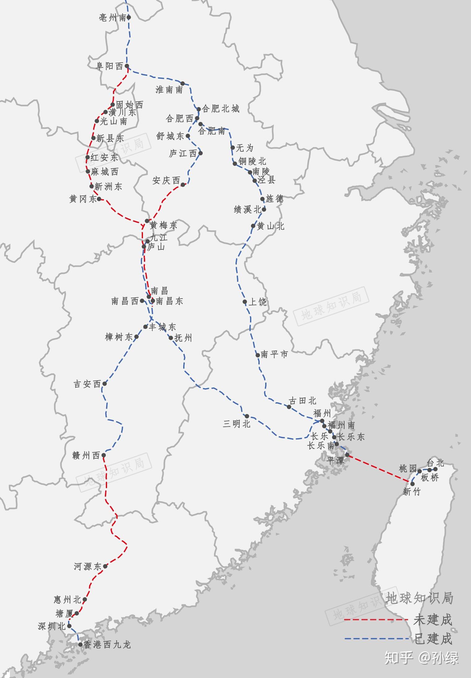也就是福建当地经常提到的"京福高铁",因延