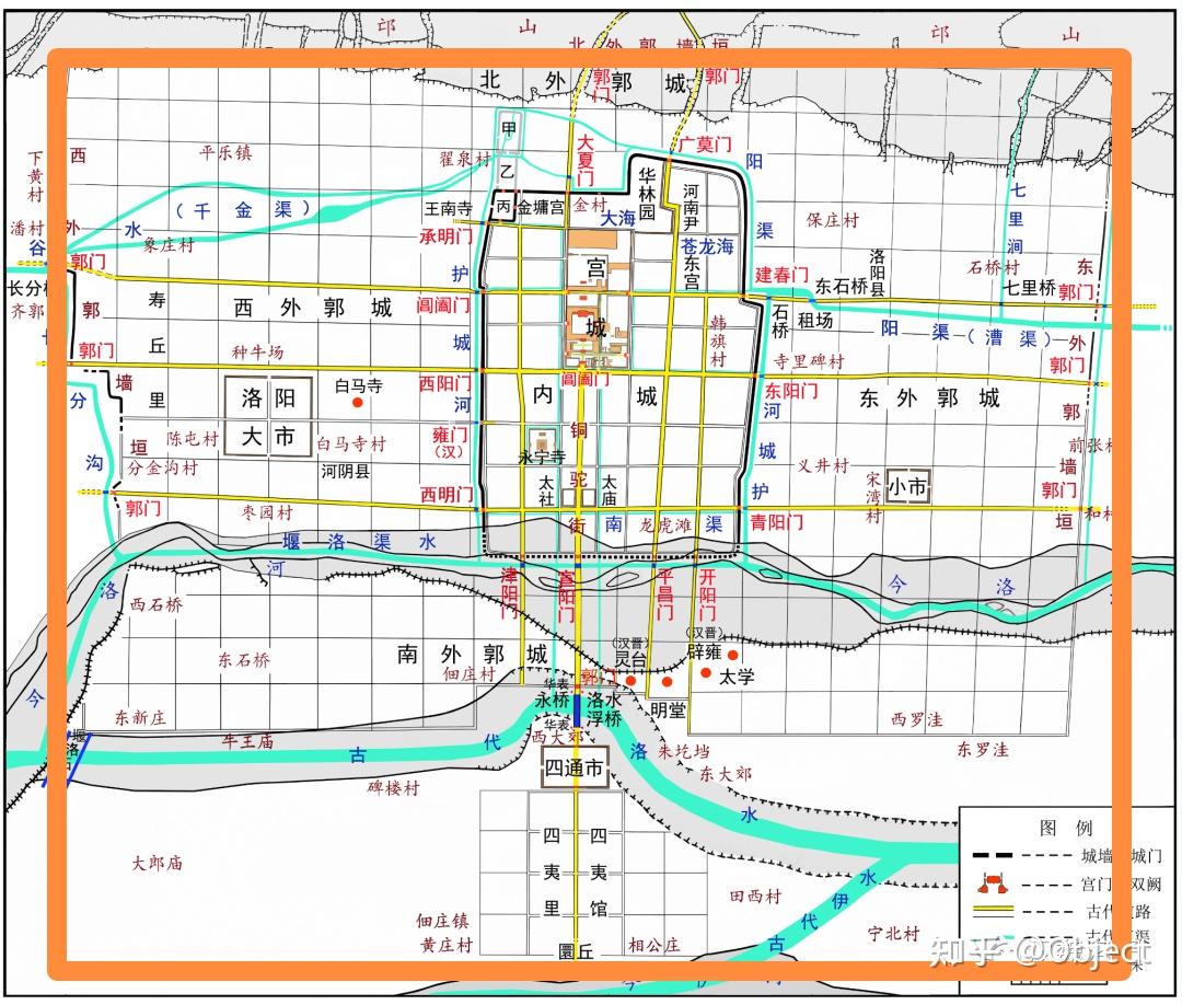 北魏洛阳城真的有100平方千米吗当时的情况下北魏又是怎么建造起来