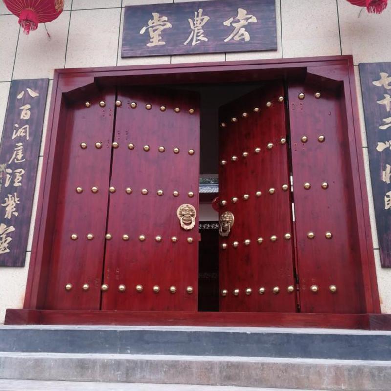 中国古建“门文化”中的一部分，老门环，门环铺首 - 知乎