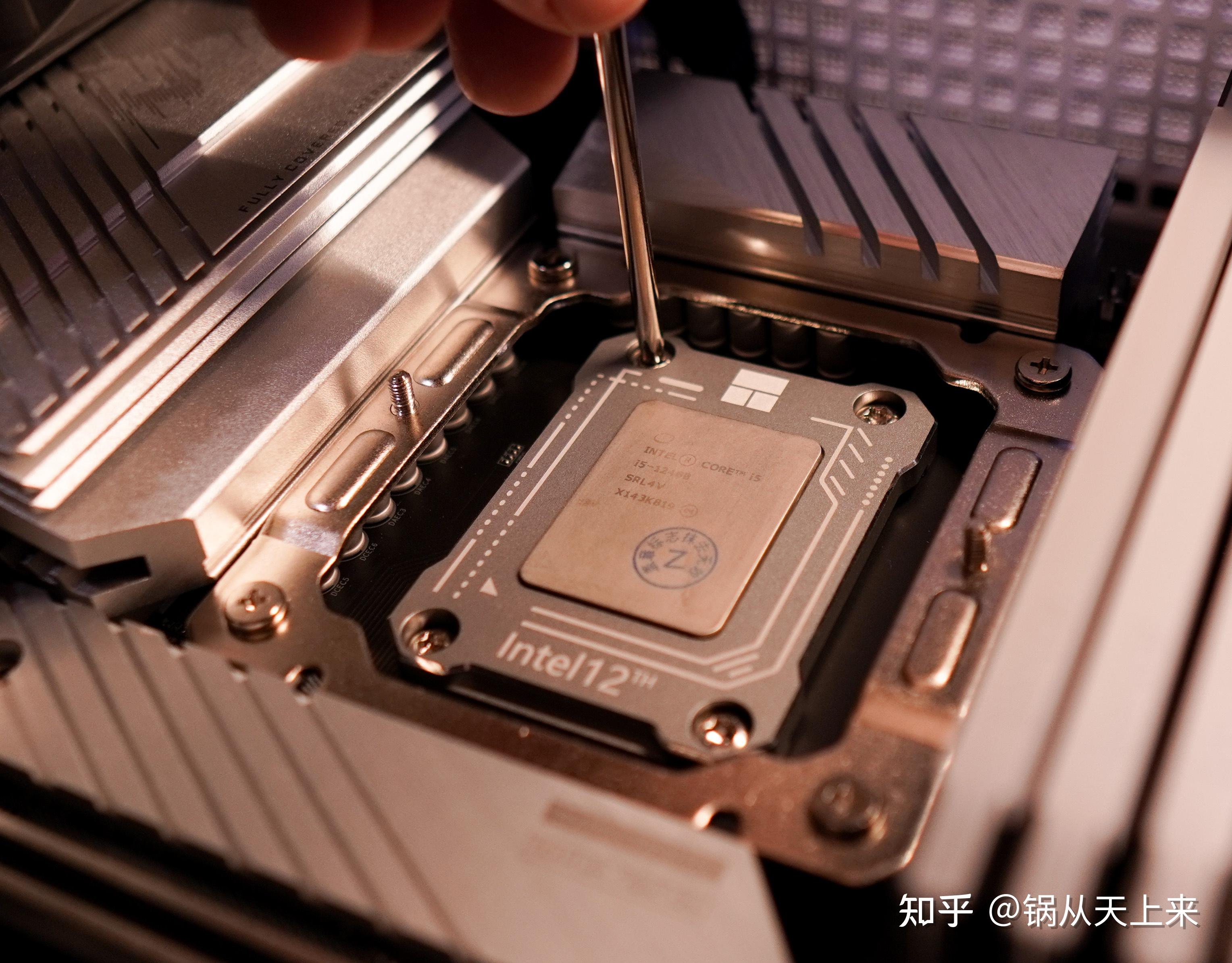 12代处理器容易弯?对扣具的解决方案实测给你看 - 知乎