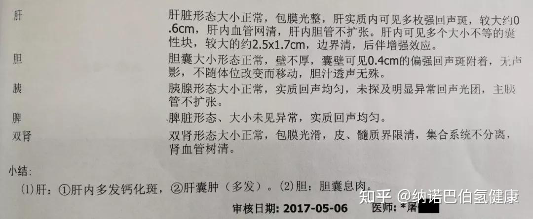 答氢友问囊肿息肉结节氢干预有用吗附案例分析