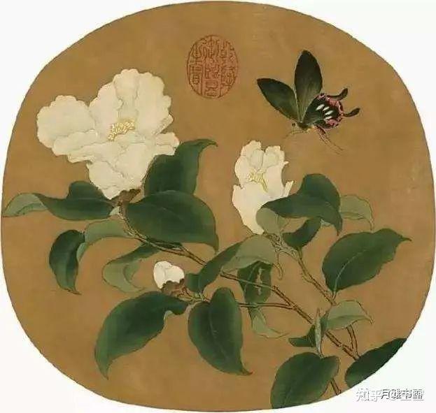 宋代折枝花鸟画构图程式剖析 - 知乎