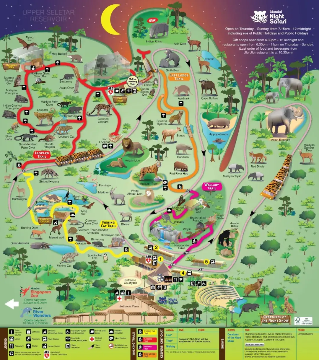 沈阳森林动物园路线图图片