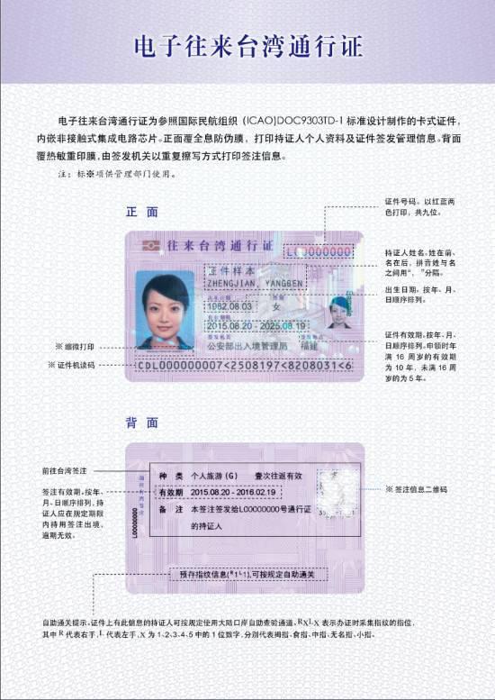 其实只要是开放了入台证签注的城市,需要的材料基本上都相同,但是旅行
