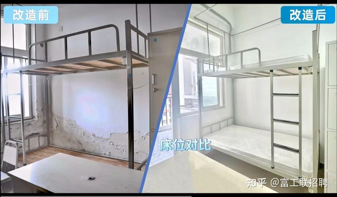 健身房,乒乓球室等,一应俱全,可供员工免费使用宿舍分布成都富士康