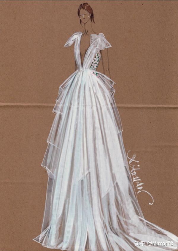 婚纱礼服手绘技法书