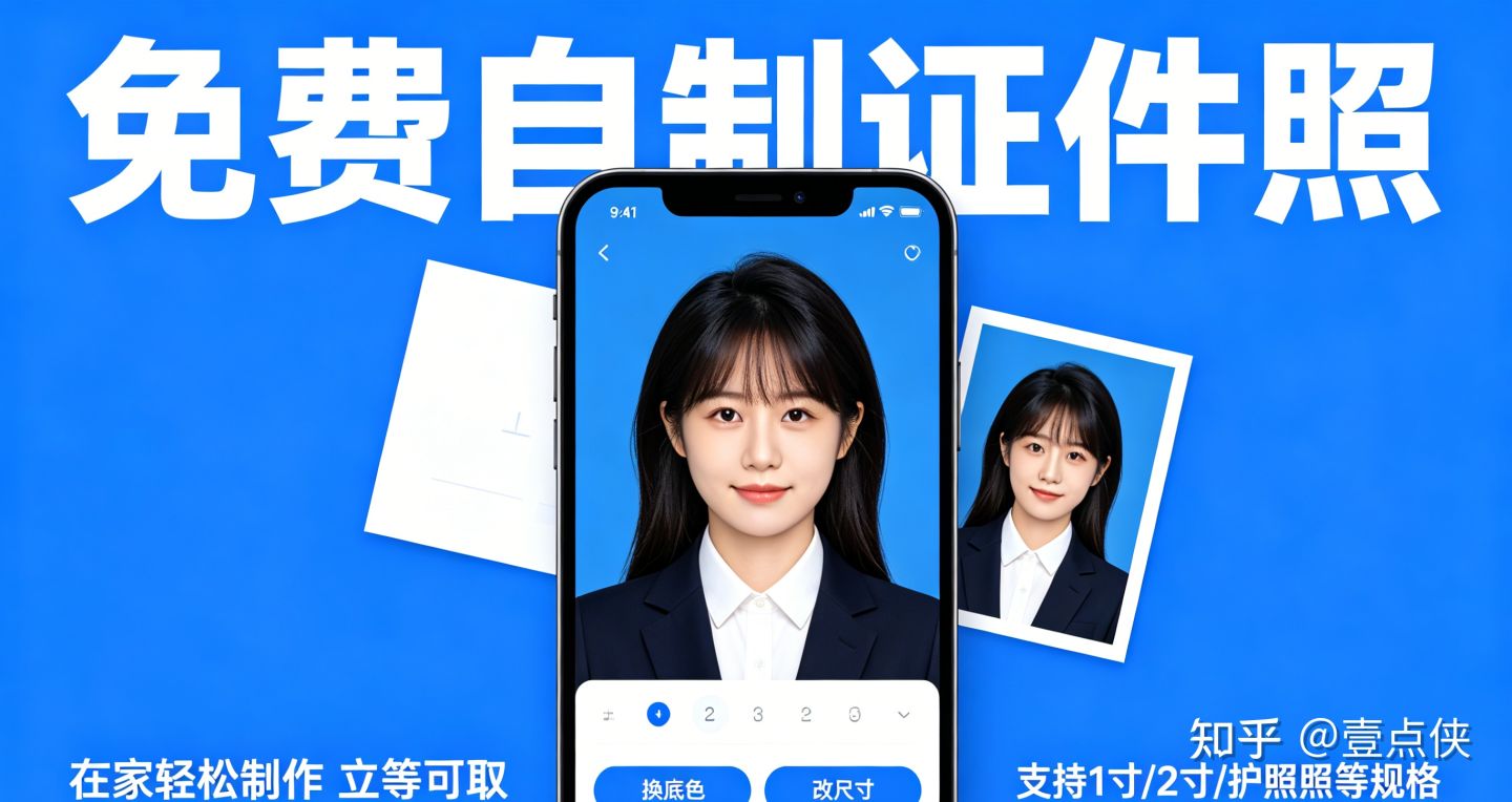 在家怎么制作标准证件照？免费换底色改尺寸，手把手教程