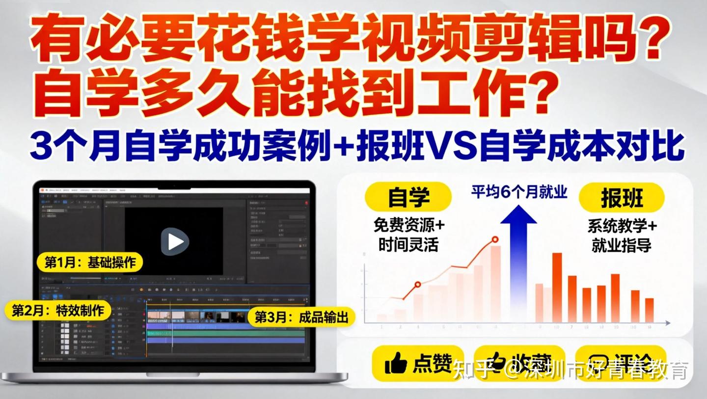 有必要花钱学视频剪辑吗?自学多久能找到工作? - 知乎
