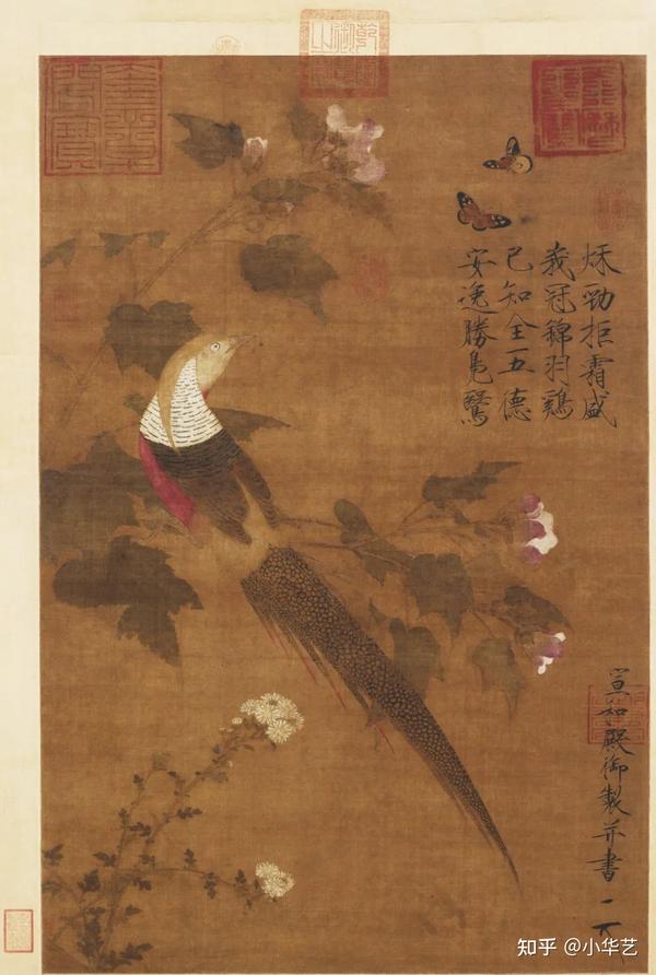 艺术名流 | 富贵黄家 - 黄筌画派,“诸黄画花,妙在赋色” - 知乎