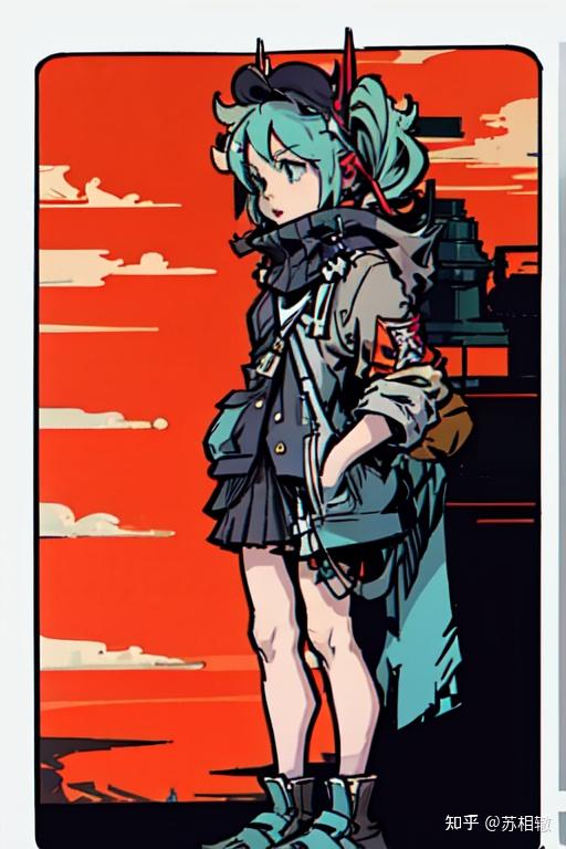 粗线条美式漫画风格作品