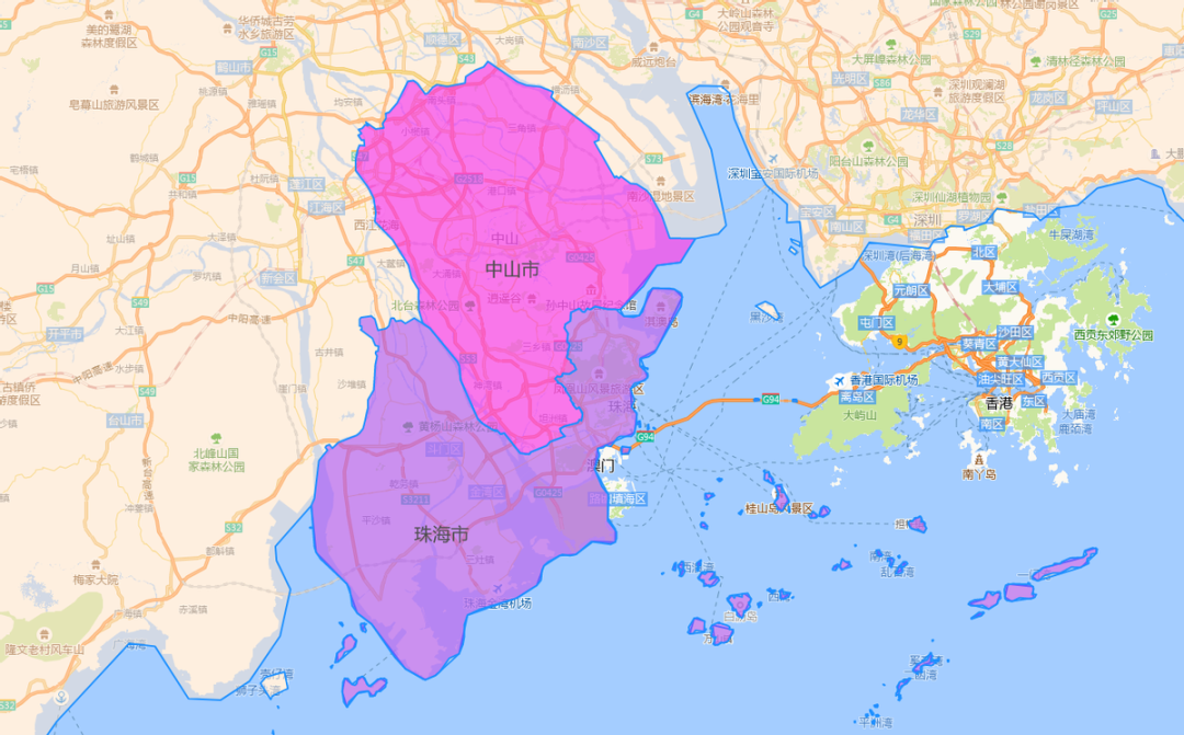 珠江三角洲区域调整猜想三大新城新深圳市新广州市新珠海市