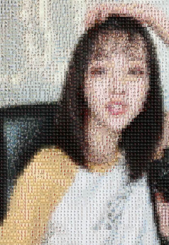 最近网上超火的上千张图片拼成一张图片原来制作起来这么简单