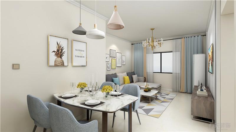 99平米三室一厅装修效果图太羡慕嫉妒恨了这种简单的轻奢调调是我真爱