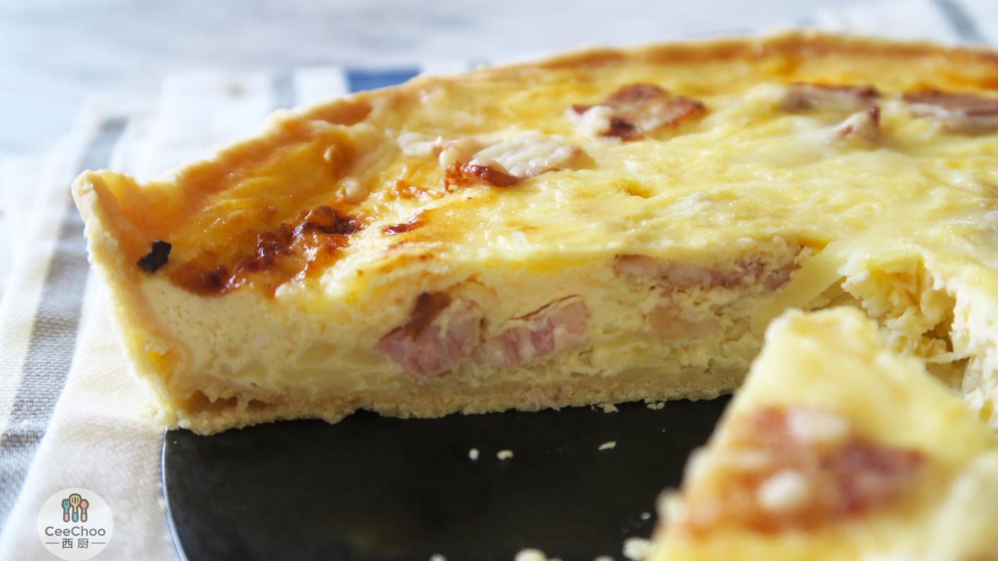 法式经典洛林咸挞quichelorraine