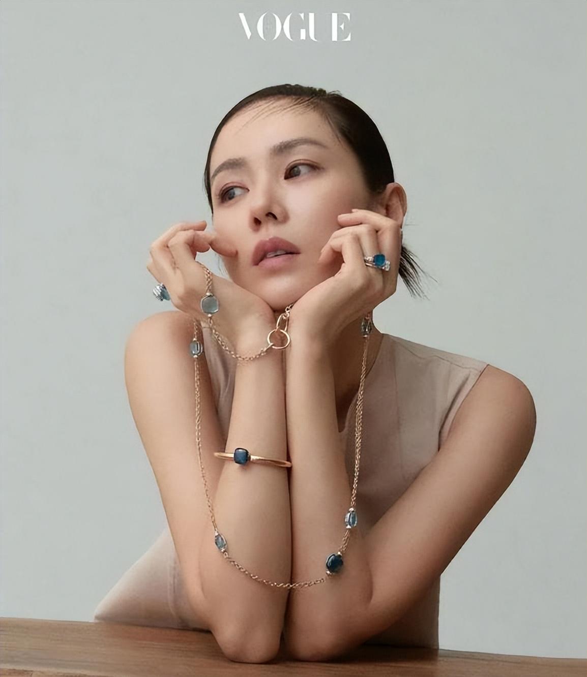 韩国气质女神孙艺珍大婚在即,一起来看看她在婚前拍摄的珠宝大片