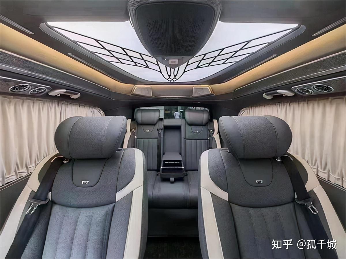 2022款奔驰v260l升级,高顶半隔断7座商务车 - 知乎