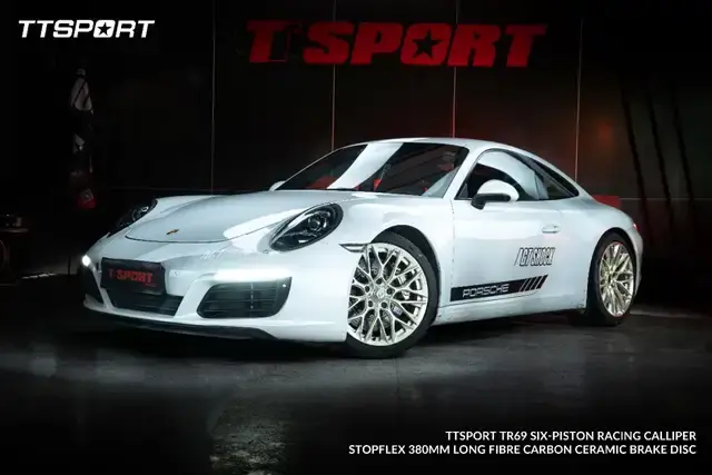 竞技制动新力作:TR69 赛用六活塞卡钳,保时捷 911 首发实车搭载