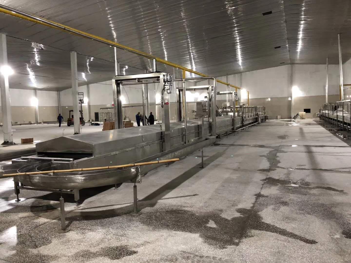 肉丸成型蒸煮线丸子蒸煮机肉丸蒸煮设备