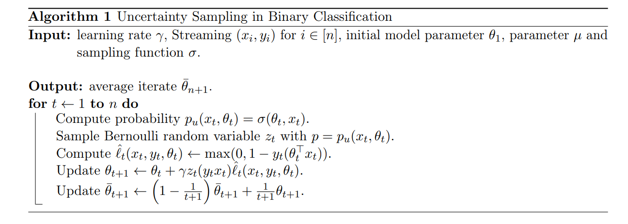 [2022.6.19] Convergence of Uncertainty Sampling for Active Learning ...
