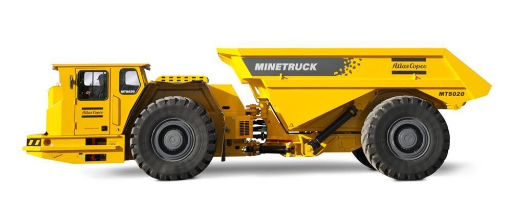 地下矿洞中的巨无霸请看atlascopco擎天巨神mt5020