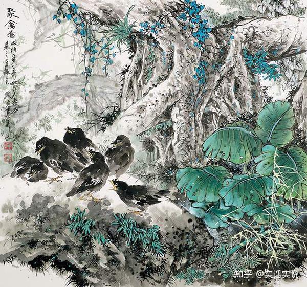 画家应鹤光作品欣赏- 知乎
