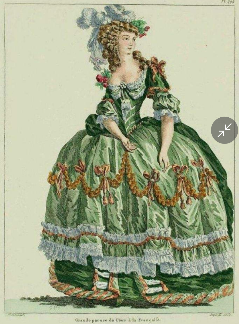 欧洲服装风格图片 古欧洲贵族礼服