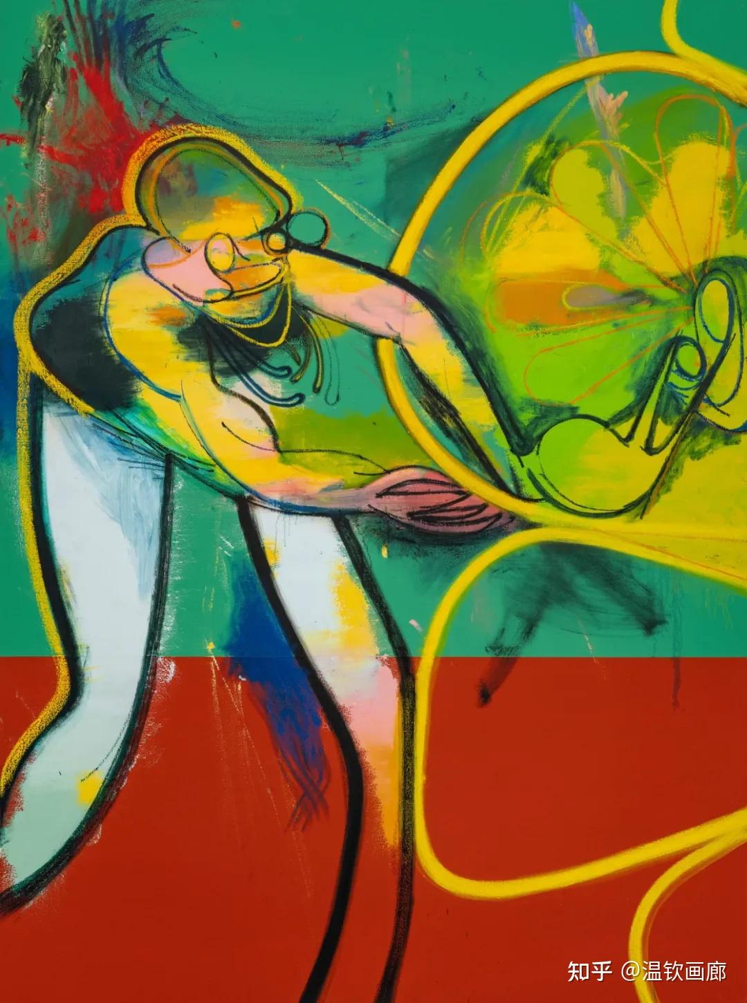 德国超现实抽象绘画虚构画家丹尼尔·里希特