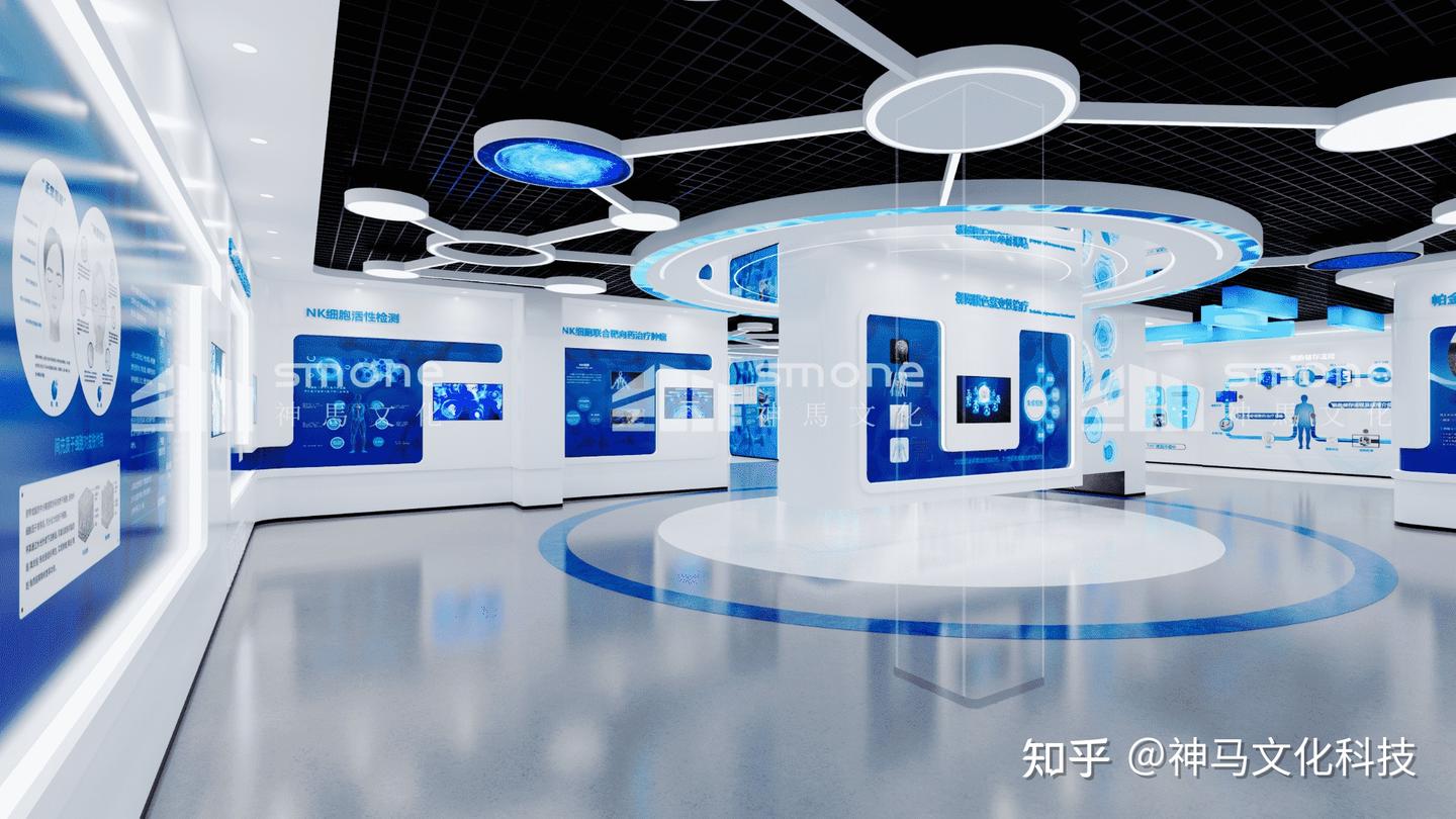 干细胞科普馆如何“破圈”？叙事型数字展厅的三大策略|干细胞展厅设计|干细胞科普馆设计|生物肽展厅设计|生物医药展厅|神马文化展厅设计公司 - 知乎