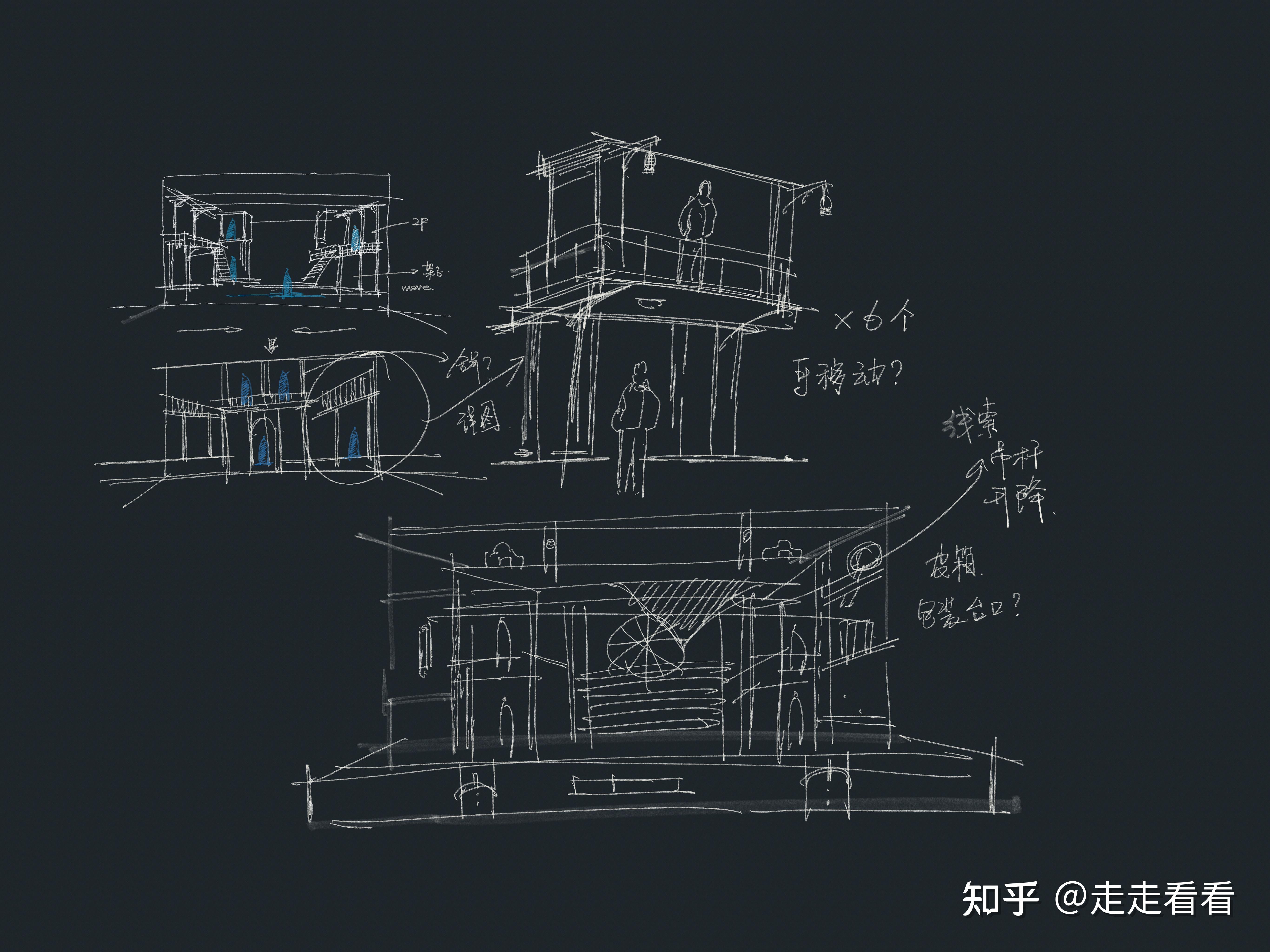 舞美设计师创作流程化纯干货-话剧《低智商犯罪》实操流程(第一版方案