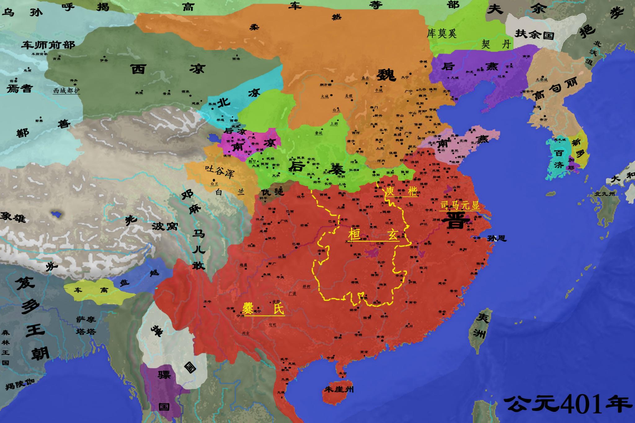 图解五胡十六国 知乎 图解五胡十六国 知乎