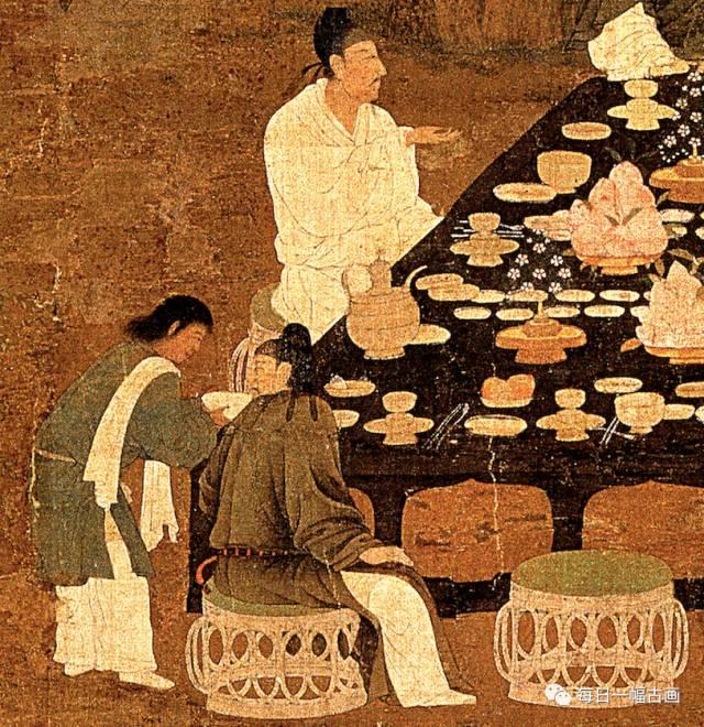 古人的野外派对北宋赵佶文会图