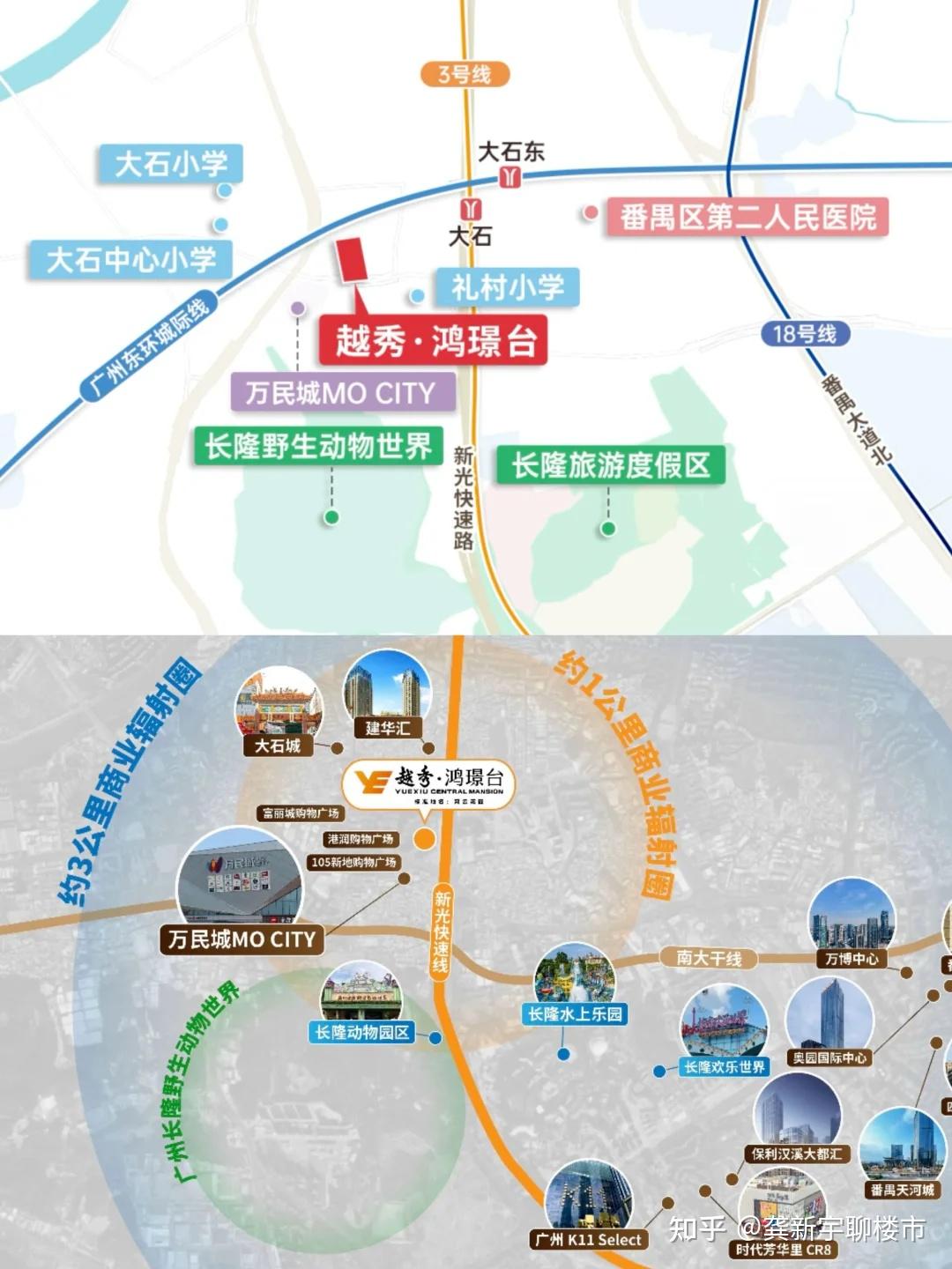 越秀鸿璟台，大石板块新上高性价比板楼了 - 知乎