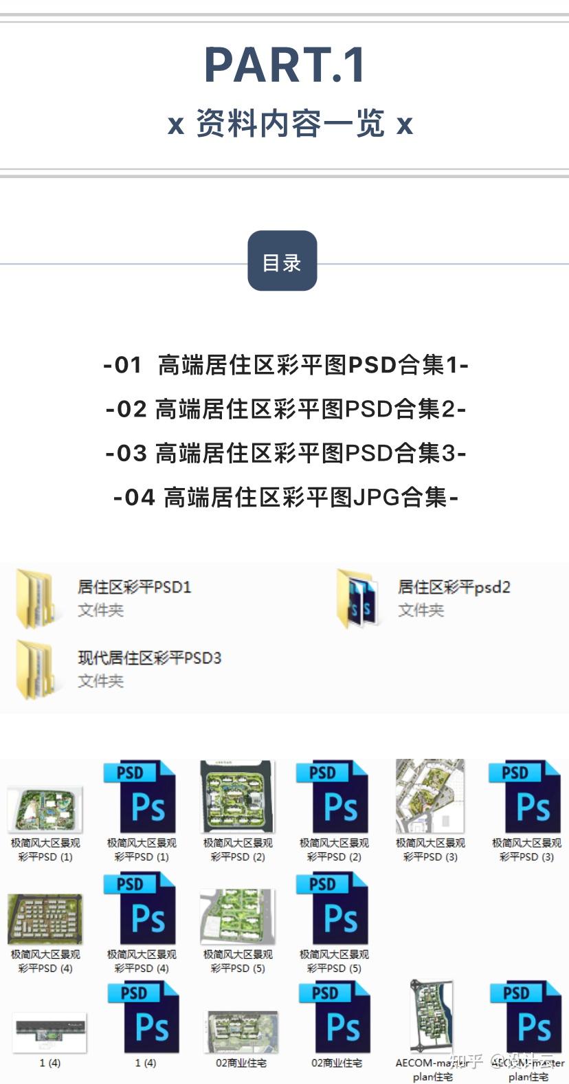 27张居住区高端彩平PSD合集分层素材源文件 - 知乎