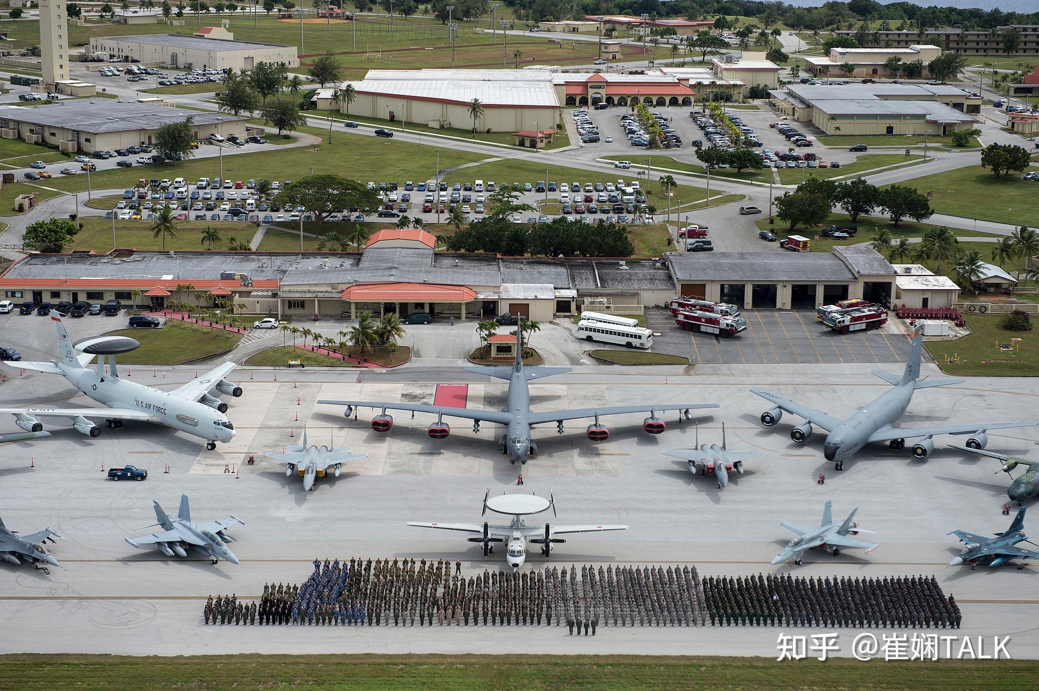 关岛美军基地军力图片