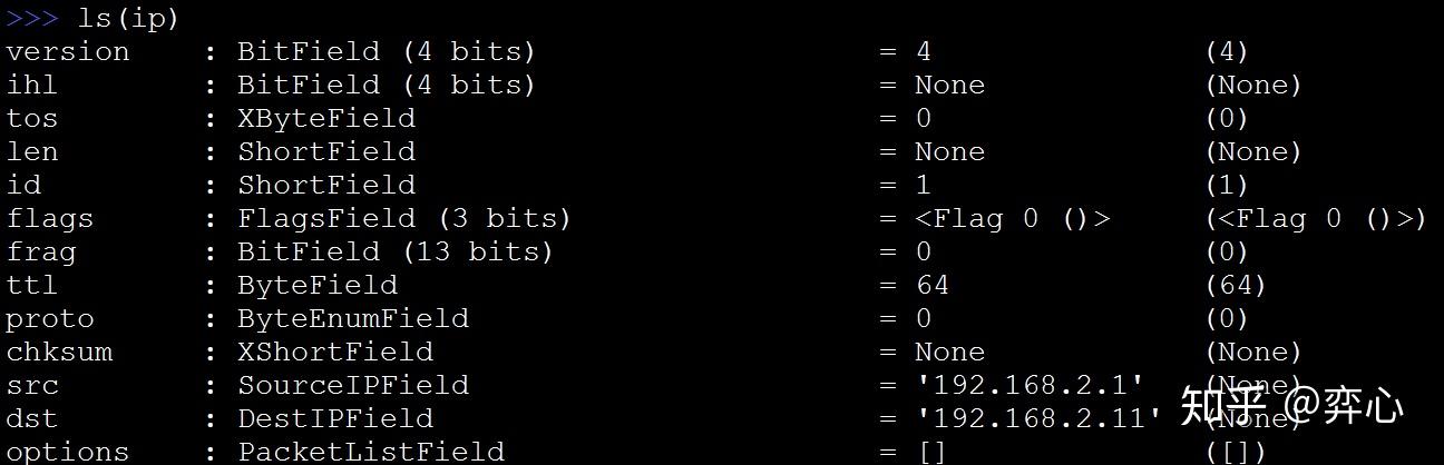 网络工程师的Python之路---Scapy基础篇 - 知乎