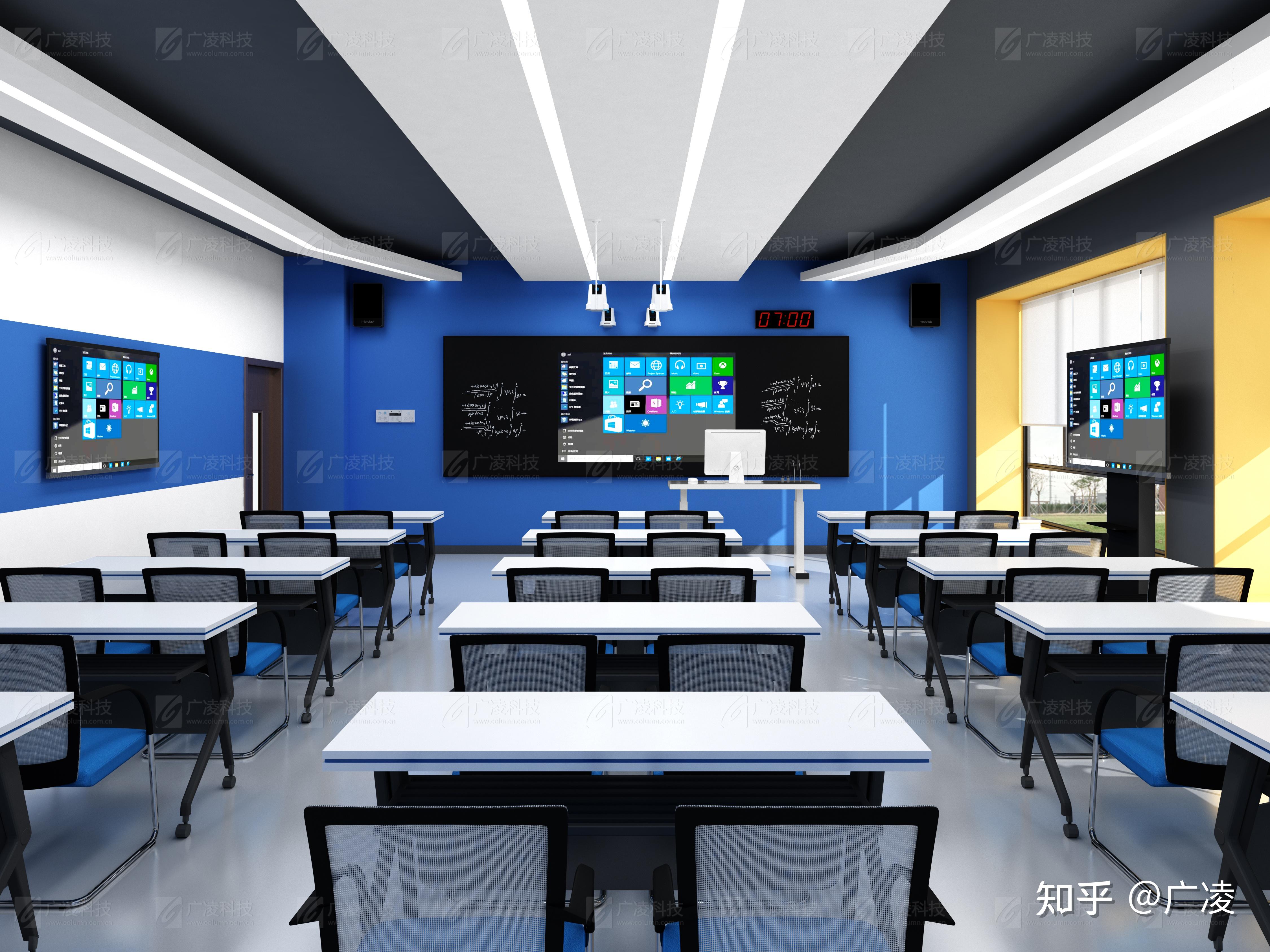 教室作为教学主场所,基于教学业务需求设计的智慧教室是一种更合理的