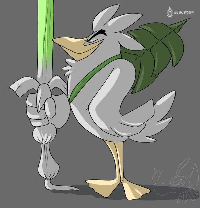 被玩坏了的神秘宝可梦「葱游兵」