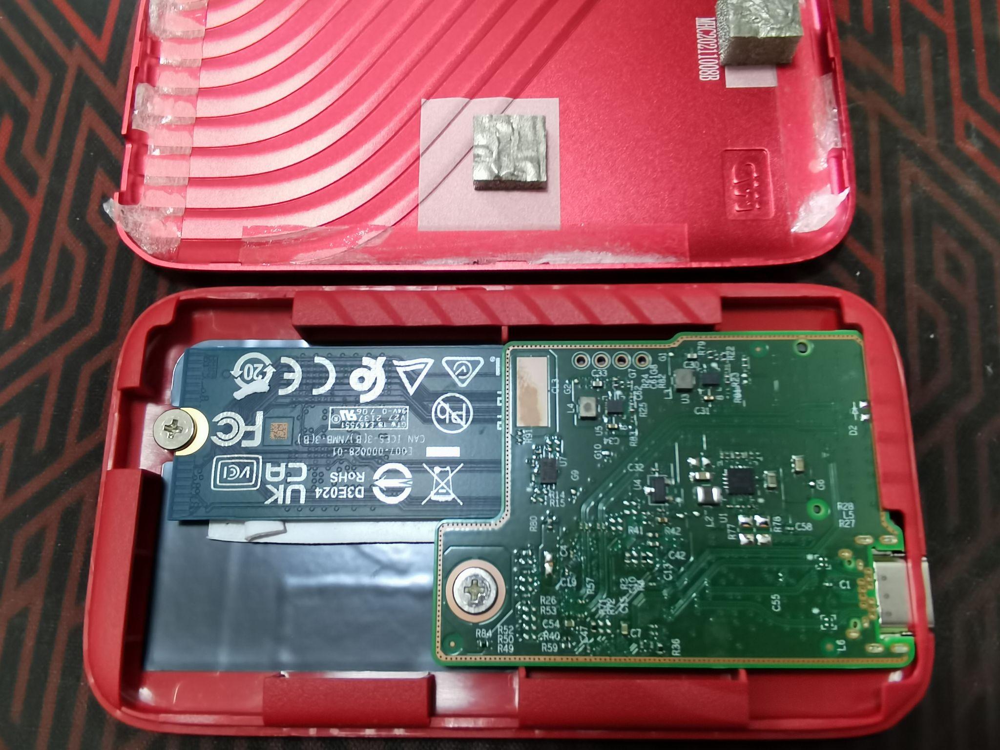 【2022西数pssd-2】普通又不自信:wd my passport随行ssd拆解