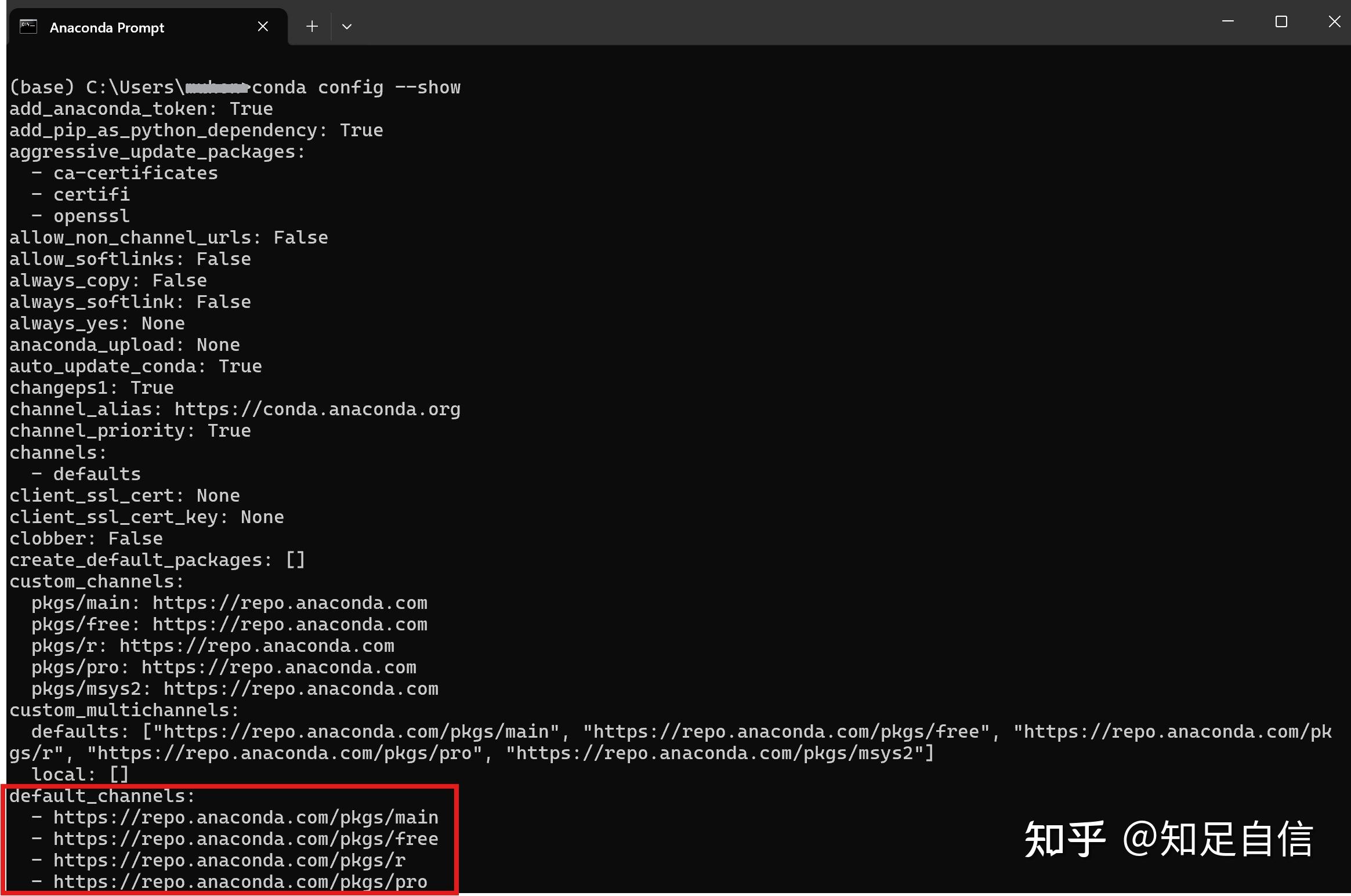 【Anaconda】condaValueError: malformed version string ‘~’: invalid - 知乎