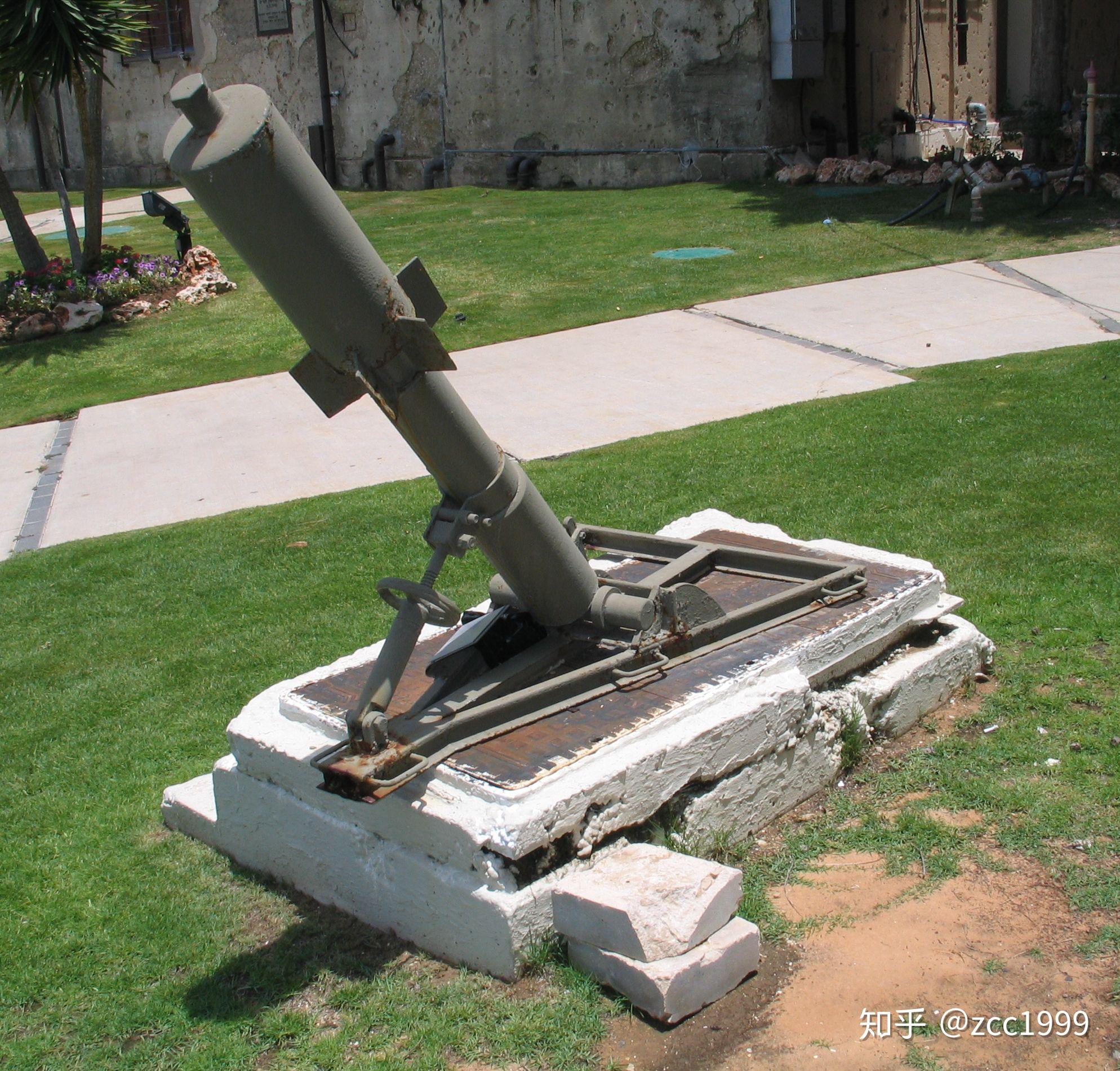 i"小大卫(davidka)"土制迫击炮连:4门迫击炮以军的m1906山炮,这门是